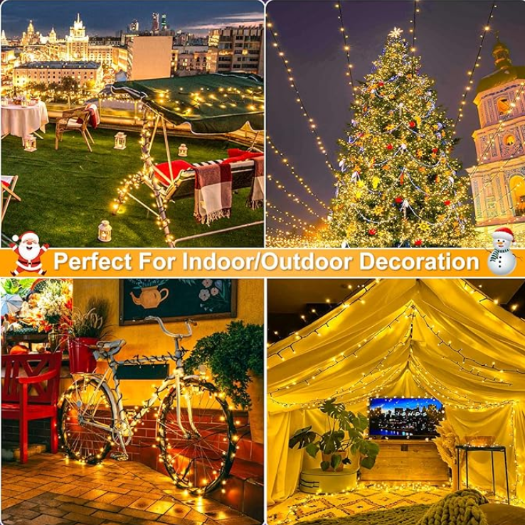 300 luces LED de Navidad