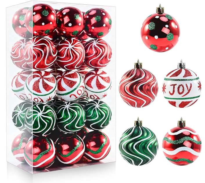 Bolas decorativas de Navidad