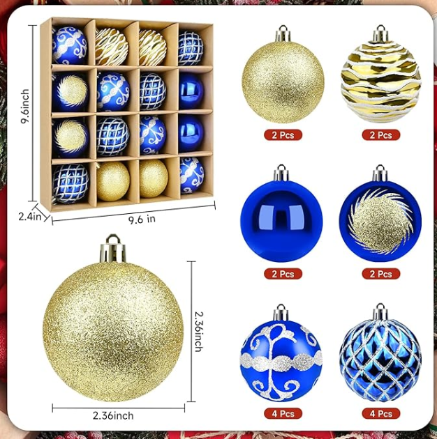 Bolas decorativas de Navidad